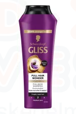 Gliss hajregeneráló sampon 250 ml Full Hair Wonder koffeinnel + peptidekkel Kép