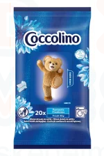 COCCOLINO illatosító nedves kendő szárítógépbe 20 db Blue Kép
