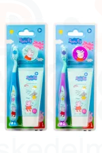 Peppa Malac gyerek fogkrém+fogkefe csomag Kép