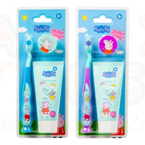 Peppa Malac gyerek fogkrém+fogkefe csomag