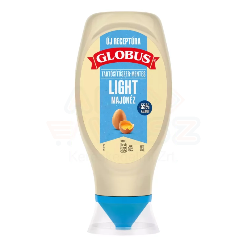 GLOBUS Majonéz 441 g Light flakonos Kép