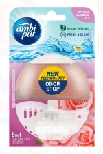 AmbiPur wc gél 55 ml + készülék rose & grape Kép