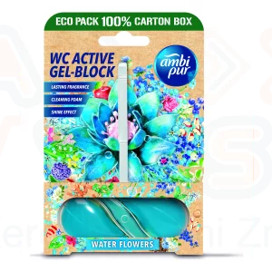 AmbiPur aktív wc gél block 45 g water flowers
