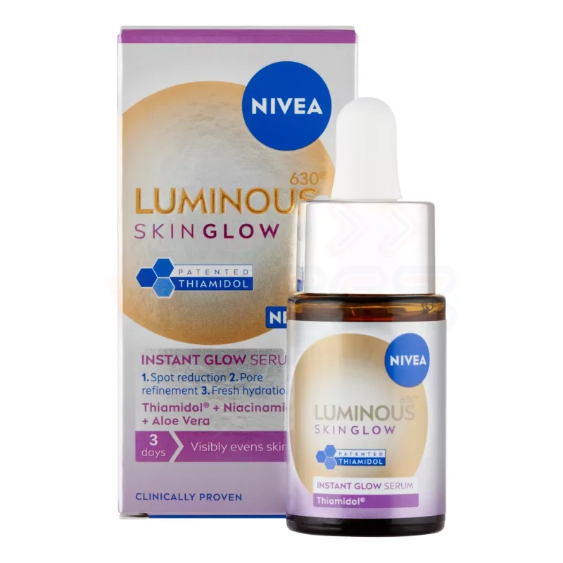 NIVEA Luminous 630 Skin Glow Szérum 15 ml Kép