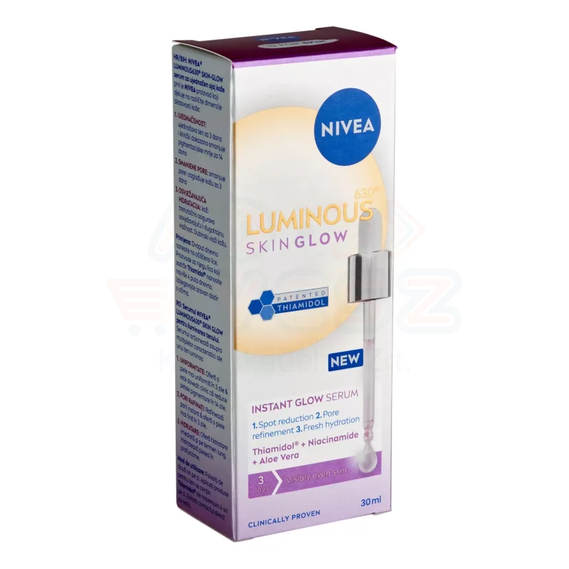 NIVEA Luminous 630 Skin Glow Szérum 30 ml Kép