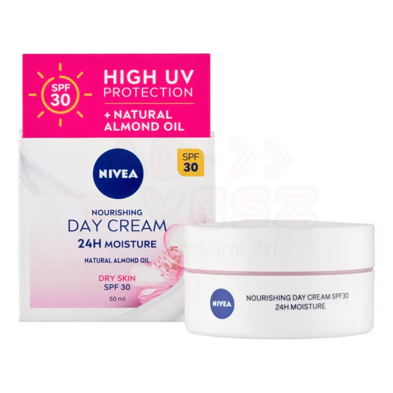 NIVEA Nourishing Tápláló Nappali Arckrém FF30 50 ml Száraz/Érzékeny Bőrre Kép