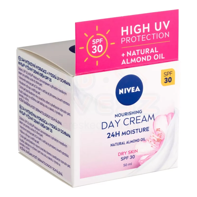 NIVEA Nourishing Tápláló Nappali Arckrém FF30 50 ml Száraz/Érzékeny Bőrre Kép