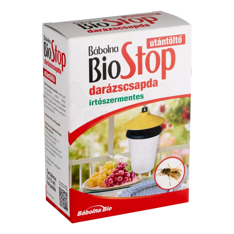 BIOSTOP darázscsapda utántöltő 3 db Kép
