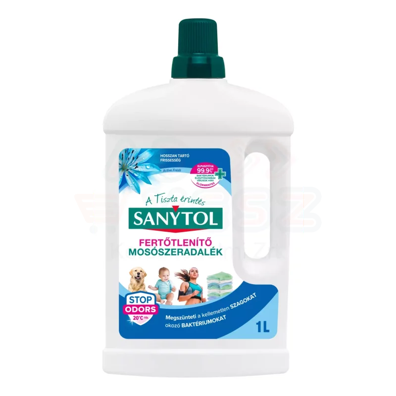 Sanytol Fertőtlenítő Mosószeradalék 1000 ml Active Fresh Kép
