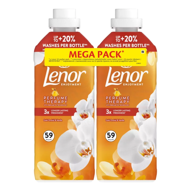 Lenor öblítő 2x1239 ml Gold Orchid DUO Kép