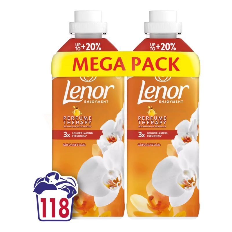 Lenor öblítő 2x1239 ml Gold Orchid DUO Kép