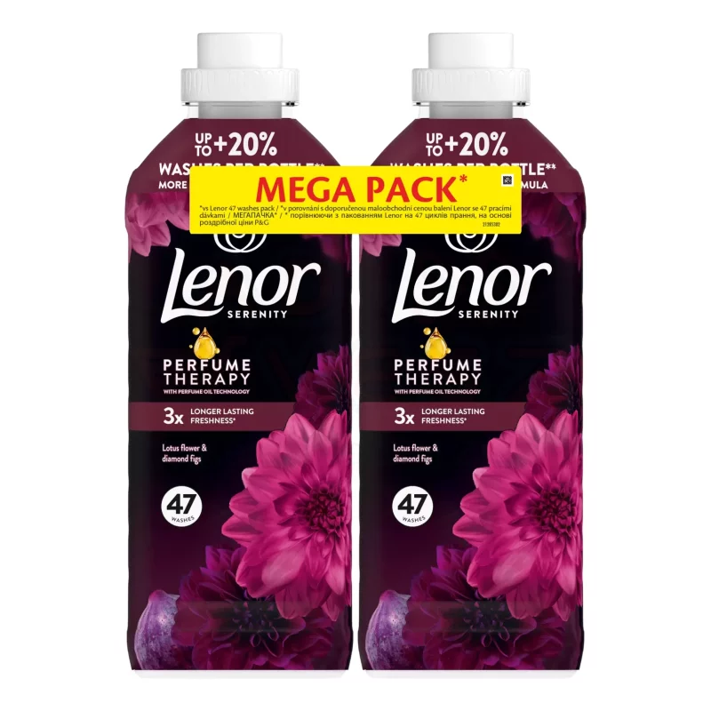 Lenor öblítő 2x987 ml Lotus Flower&Diamond Figs DUO Kép