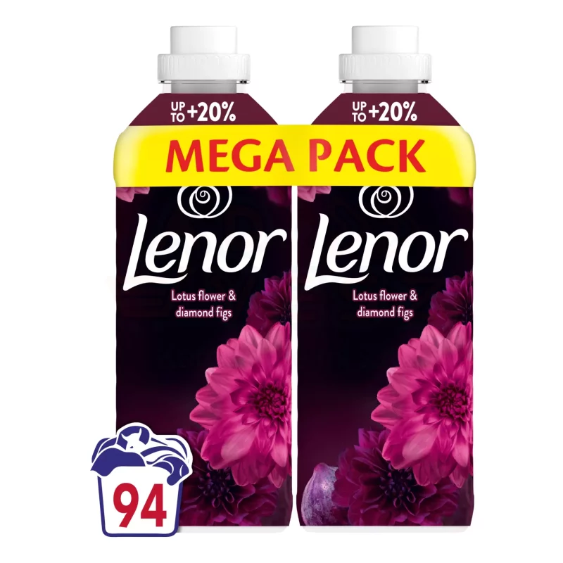 Lenor öblítő 2x987 ml Lotus Flower&Diamond Figs DUO Kép