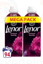 Lenor öblítő 2x987 ml Lotus Flower&Diamond Figs DUO Kép
