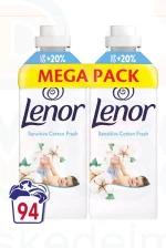 Lenor öblítő 2x987 ml Cotton Fresh DUO Kép