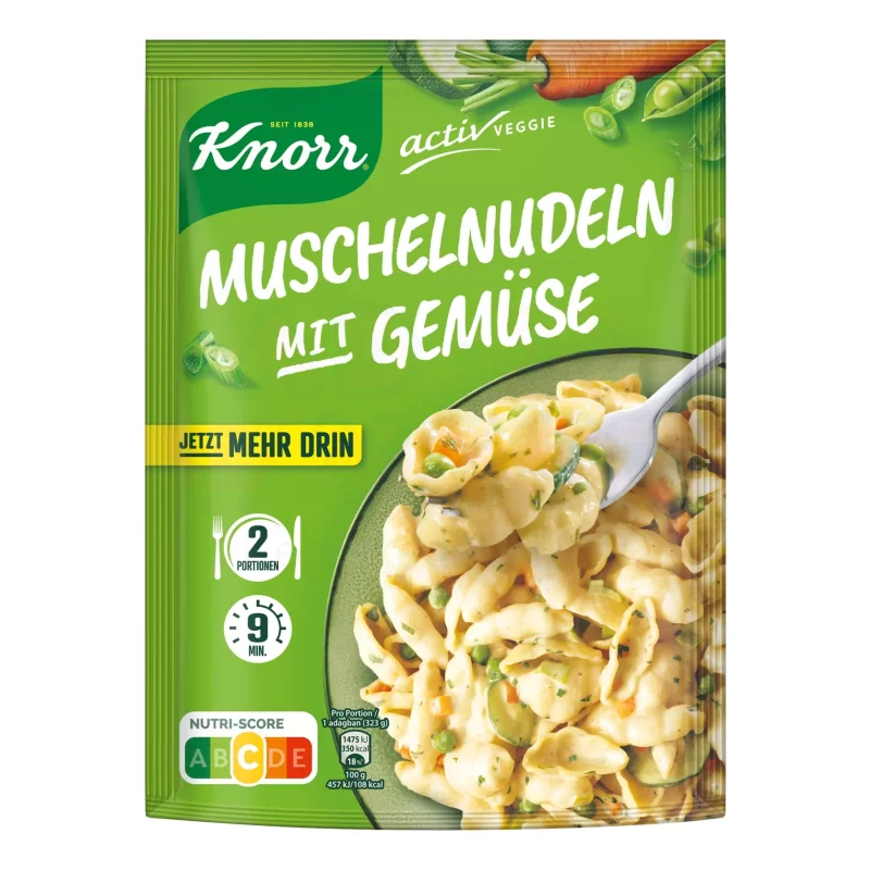 KNORR Tésztás készétel Tejszínes zöldséges 172 g Kép