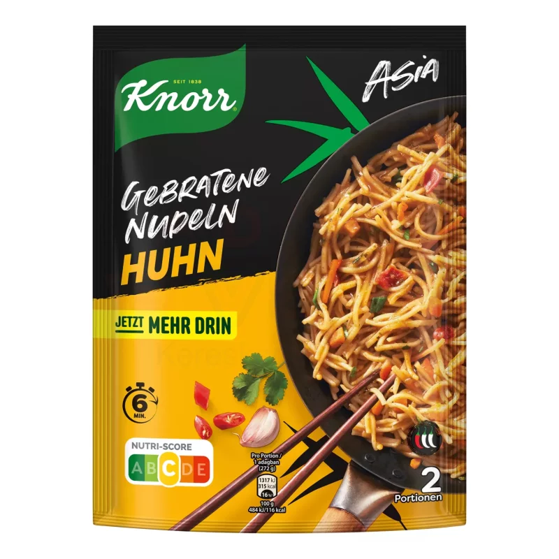 KNORR Tésztás készétel Ázsiai csirkés 134 g Kép