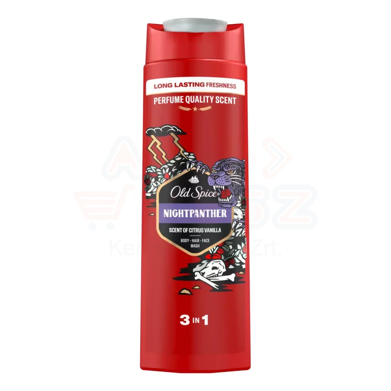 Old Spice tusfürdő 400 ml Night Panther Kép