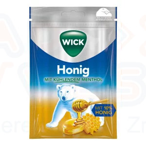 Wick Mézes és mentolos torokcukorka 72 g