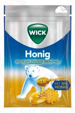 Wick Mézes és mentolos torokcukorka 72 g Kép