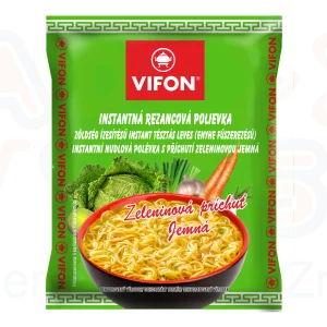 Vifon Zöldség ízesítésű instant tésztás leves 60 g
