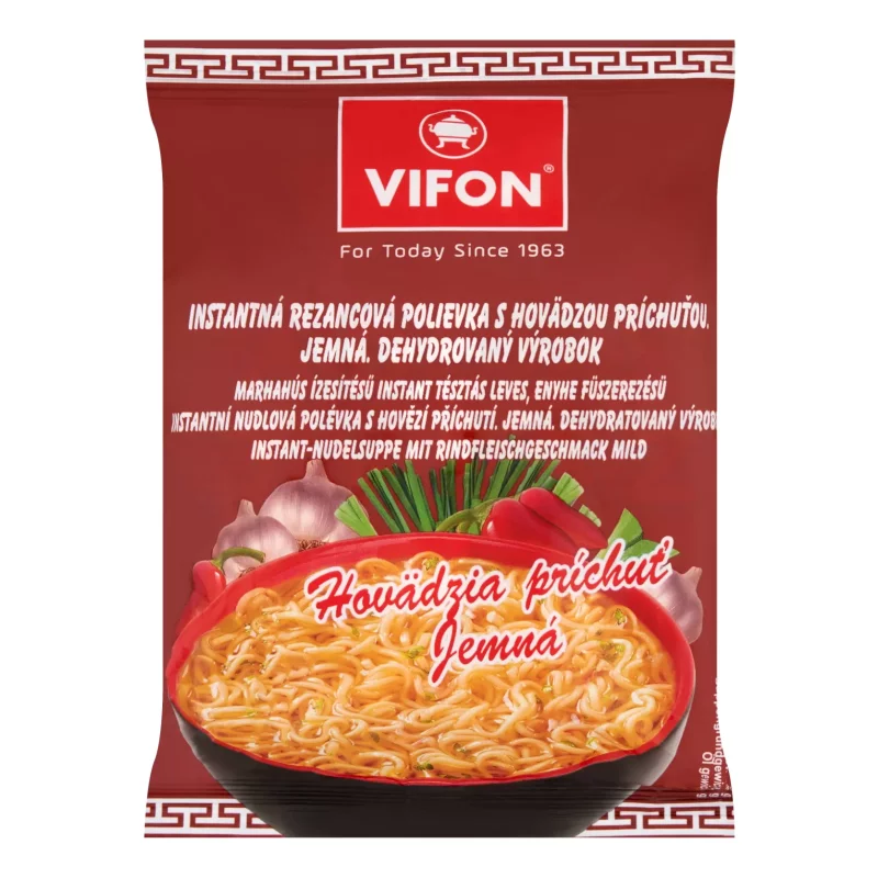 Vifon Marhahús ízesítésű instant tésztás leves 60 g Kép