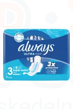 Always egészségügyi betét Ultra Day Super Extra 7 db Kép