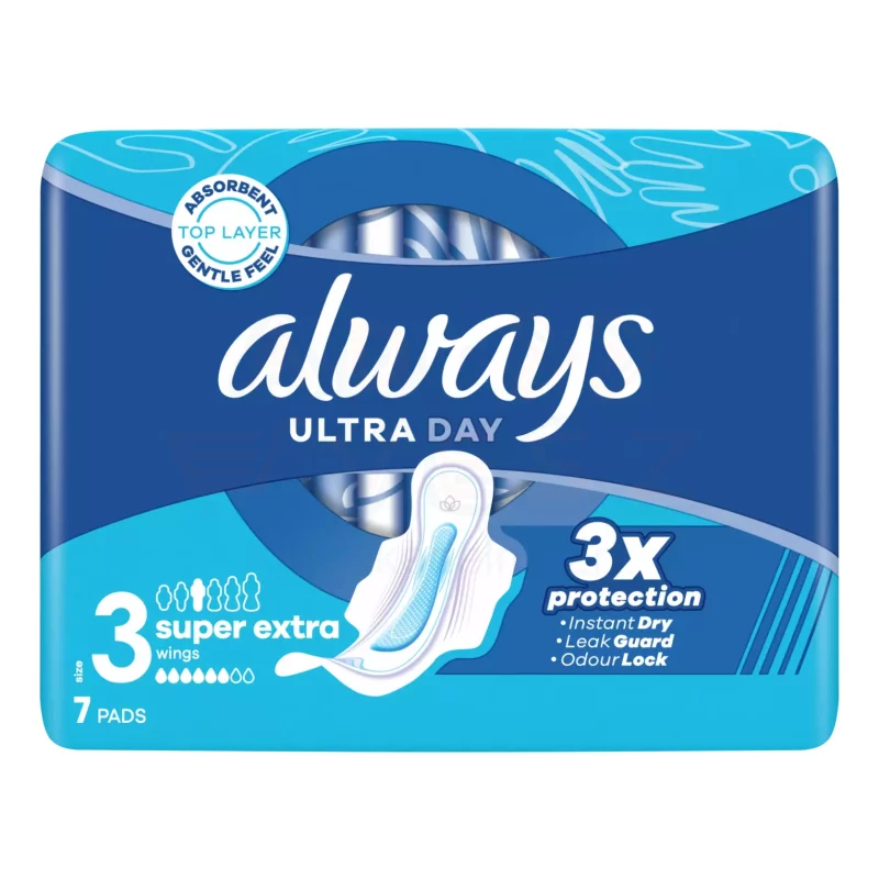 Always egészségügyi betét Ultra Day Super Extra 7 db Kép