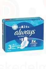 Always egészségügyi betét Ultra Day Super Extra 7 db Kép