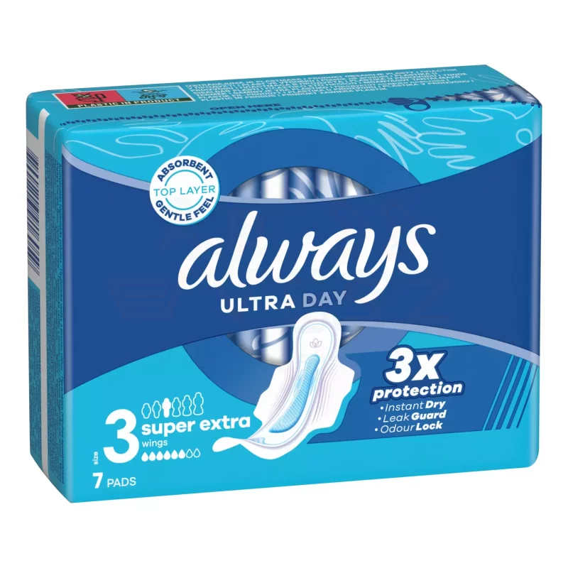 Always egészségügyi betét Ultra Day Super Extra 7 db Kép