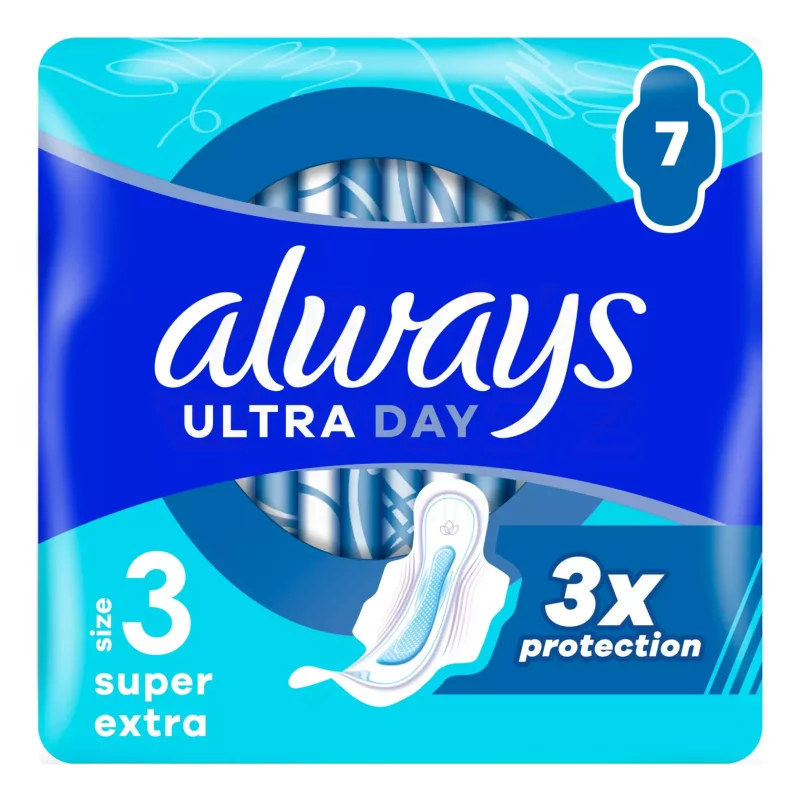 Always egészségügyi betét Ultra Day Super Extra 7 db Kép