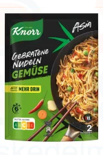 KNORR Tésztás készétel Ázsiai zöldséges 139 g Kép
