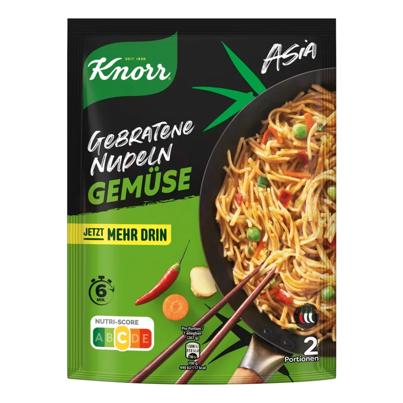 KNORR Tésztás készétel Ázsiai zöldséges 139 g Kép