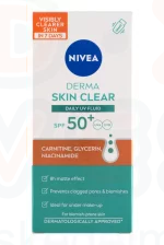 NIVEA Derma Skin Clear UV Fluid 40 ml Kép