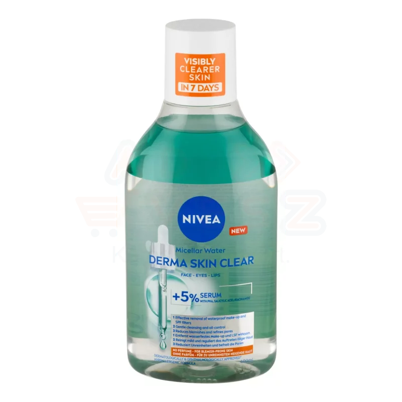 NIVEA DERMA SKIN CLEAR Micellás víz 400 ml Kép
