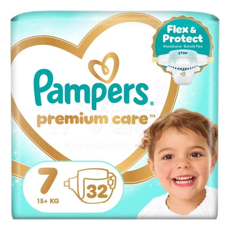 Pampers Premium Care pelenka 7méret 32 db Kép