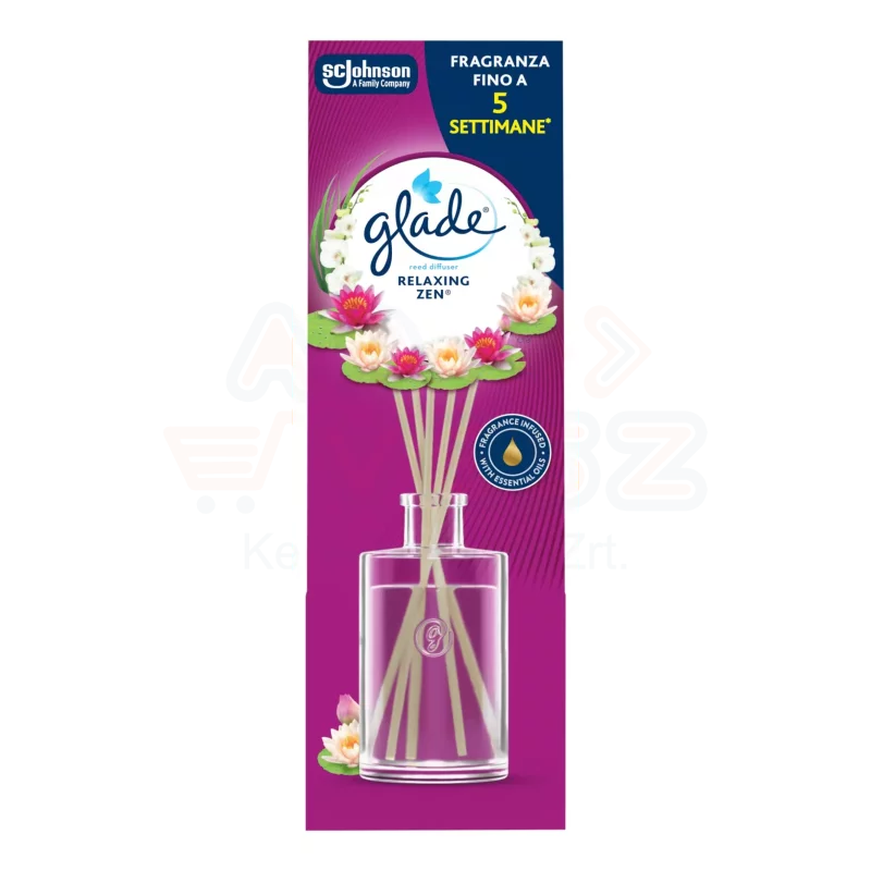 Glade® Reed Diffuser fapálcás illatosító Relaxing Zen® Kép