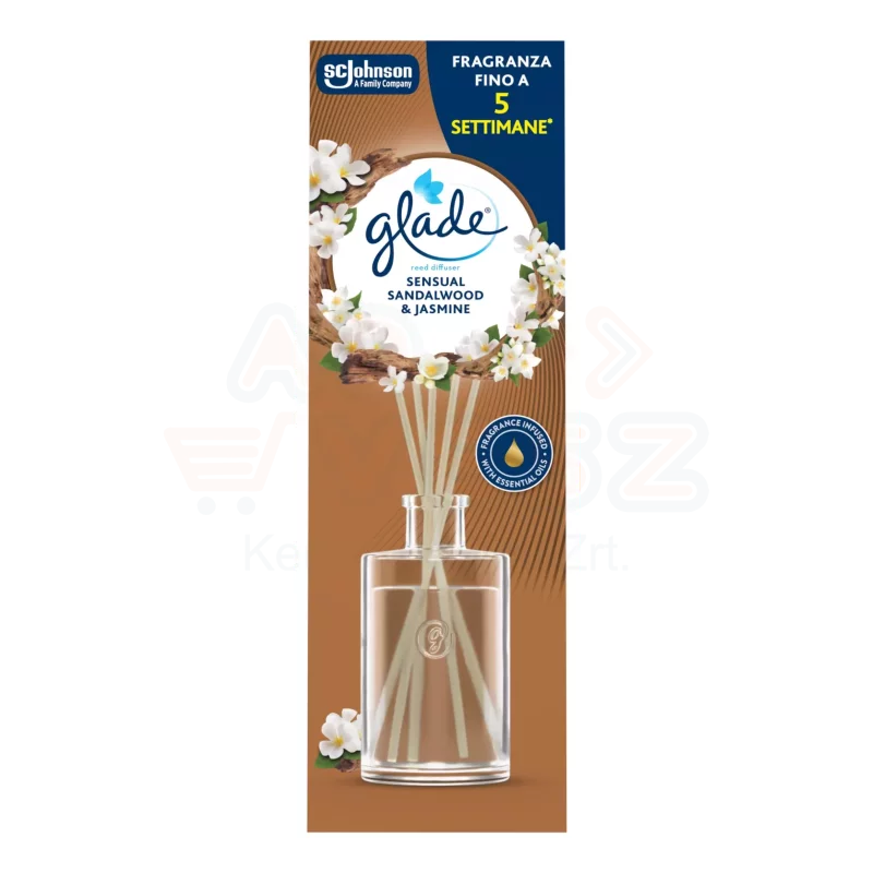 Glade® Reed Diffuser fapálcás illatosító Sensual Sandalwood & Jasmin Kép