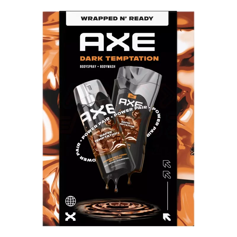 AXE Dark Temptation ajándékcsomag (deo&tusfürdő) 2025 Kép