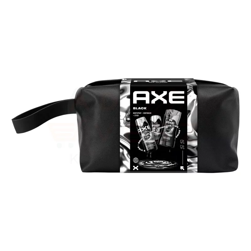 AXE Black ajándékcsomag (deo&tusfürdő&stick&neszeszer) 2025 Kép
