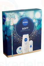 NIVEA Soft ajándékcsomag (tusfürdő&golyós deo&Soft krém) 2025 Kép