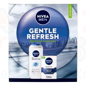 NIVEA MEN Gentle Refresh ajándékcsomag (tusfürdől&after shave balzsam) 2025