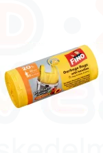 FINO Premium köthető füles szemeteszsák 20 L/ 30 db Barack Kép