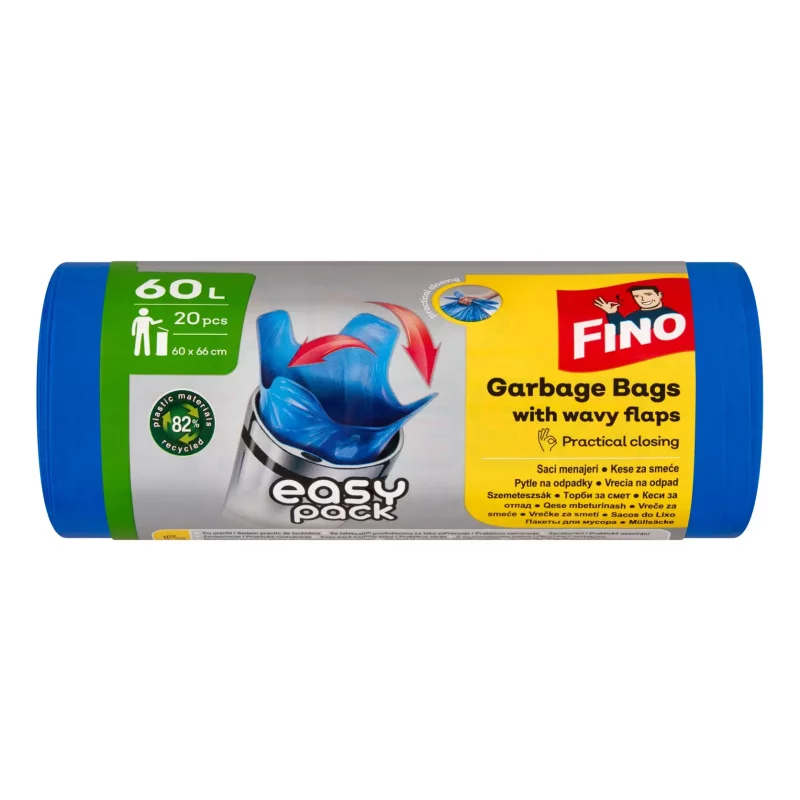 FINO Easy Pack szemeteszsák 60 L/ 20db Kép