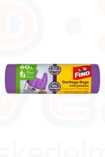 FINO Premium Köthető füles szemeteszsák 60 L/ 15 db Erdei gyümölcs Kép