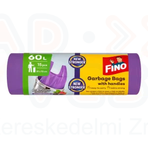 FINO Premium Köthető füles szemeteszsák 60 L/ 15 db Erdei gyümölcs
