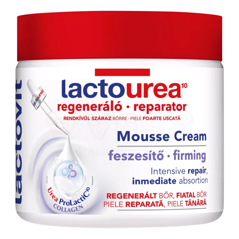 Lactovit testápoló 400 ml Lactourea Mousse Feszesítő Kép