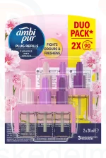 AmbiPur 3Volution elektromos légfrissítő utántöltő DUO Flowers&Spring 2x20 ml Kép
