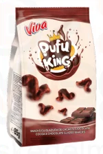 Viva Pufu King 85 g Csokoládéval bevont snack Kép
