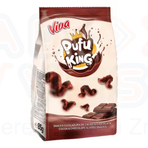 Viva Pufu King 85 g Csokoládéval bevont snack